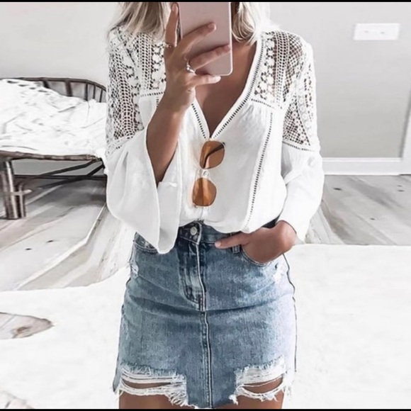 🤍Boho Beauty top🤍 - Picture 3 of 4